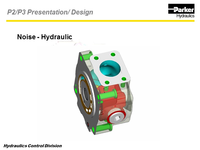 Noise - Hydraulic P2/P3 Presentation/ Design